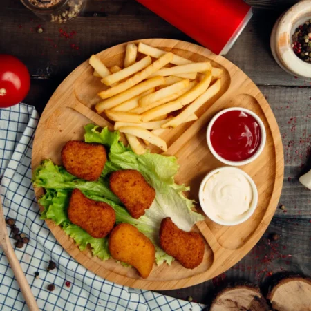 Chicken Nuggets with Fries
